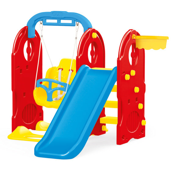 Dolu 4-in-1-Spielset mit Folie und Swing Blue Rot
