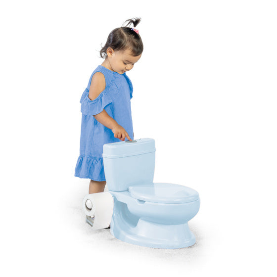 Dolu pädagogischer Plaspotje mit Flushing -Effekt blau