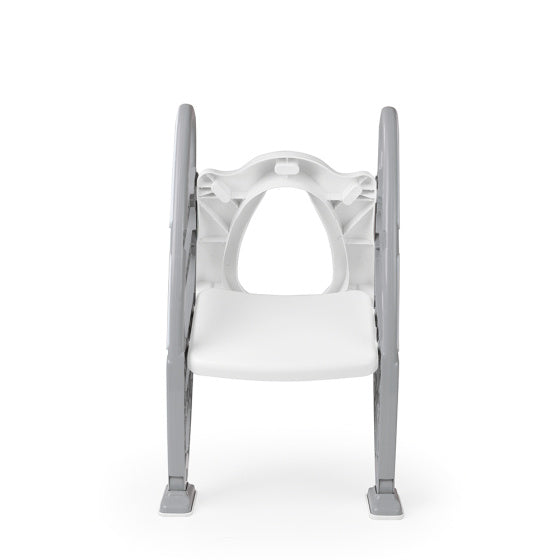 Dolu Educational Toilet Trainer mit Stufen aus Toilettenreduzierer grau