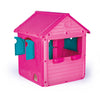 Dolu mein 1. Unicorn House Playhouse mit Türklingeln rosa blau