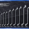 BGS Technic Doppelringschlüssel-Satz gekröpft SW 6 x 7 - 30 x 32 mm 12-tlg.