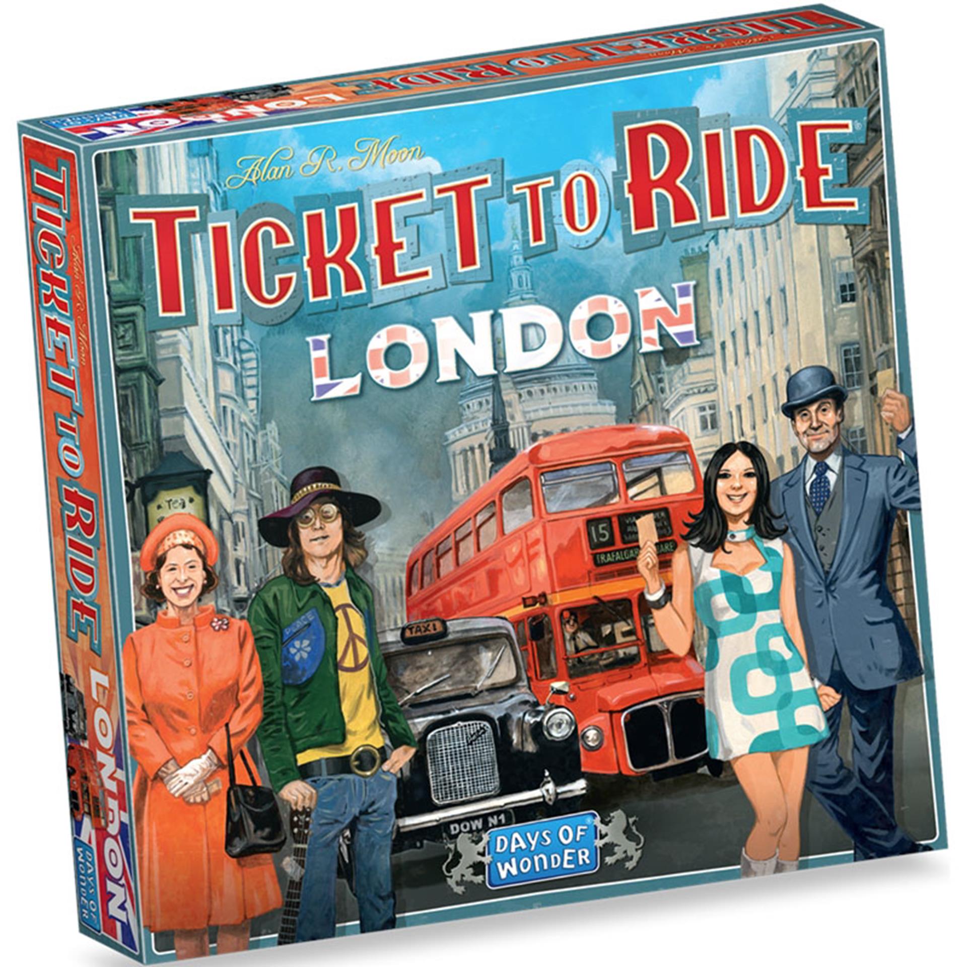 Asmodee Ticket zum Londoner Brettspiel