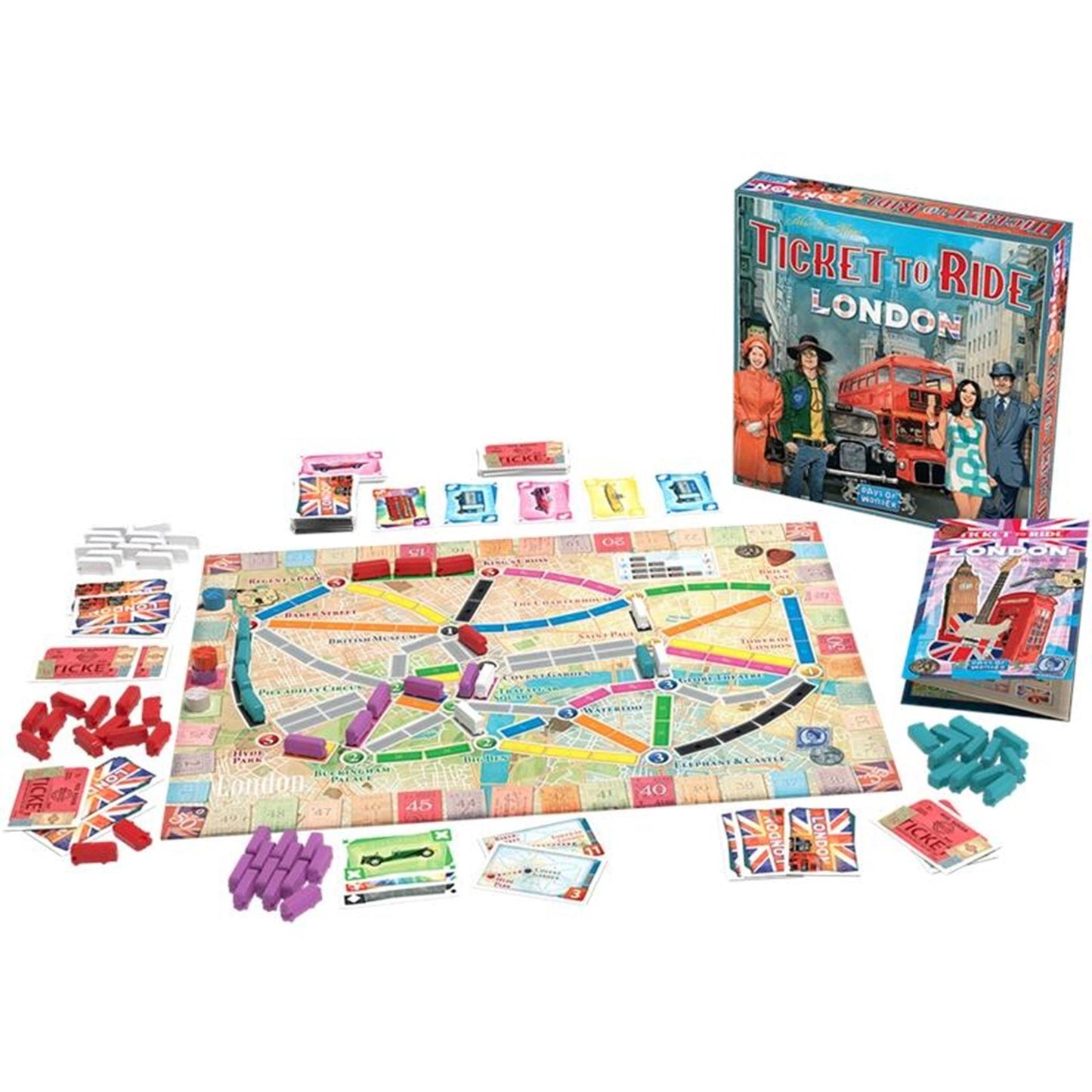 Asmodee Ticket zum Londoner Brettspiel