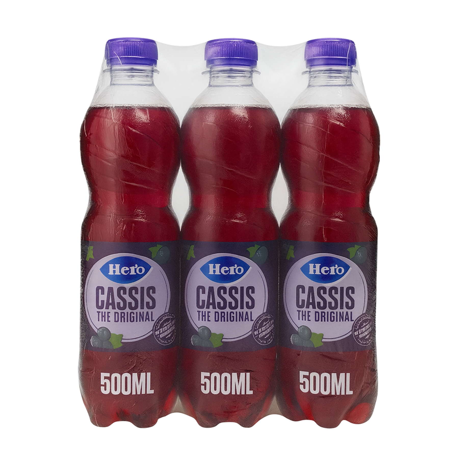 Hero Cassis-Kappe (6x 50cl)