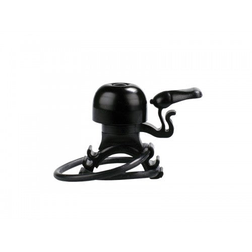 Fahrradklingel Micro 23 mm Kupfer schwarz
