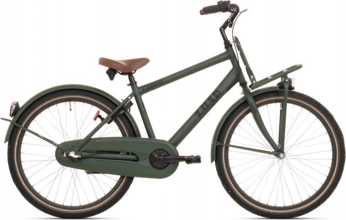 Bikefun Load 26 Boy Bike mit 3 Gears Remubo - Mat Kaki Green