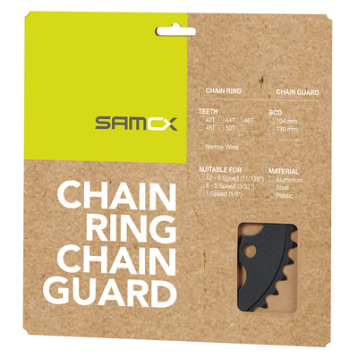 SAMOX PD-R4-S Kettenblatt 42 Tands 104 mm 3 32-11 128 Stahlschwarz