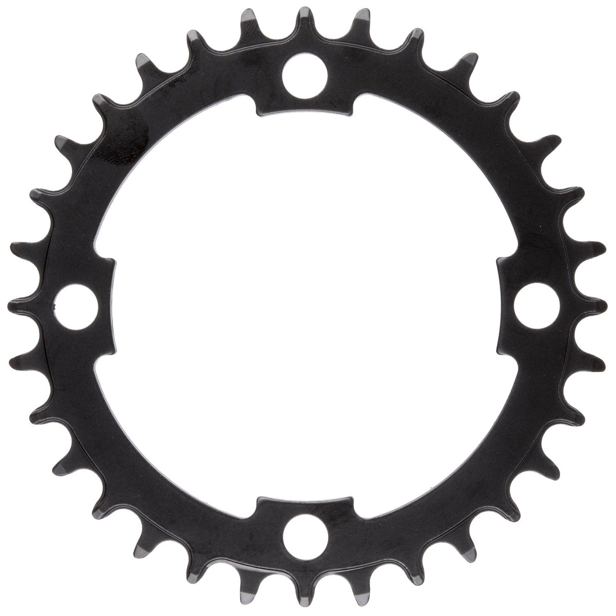 Messinggelagertes Samox E-Bike Kettenblatt NW 34T BCD 104 mm. 1 2x3 32 und 11 128 Stahl schwarz