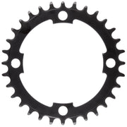 Messinggelagertes Samox E-Bike Kettenblatt NW 34T BCD 104 mm. 1 2x3 32 und 11 128 Stahl schwarz - afbeelding 1