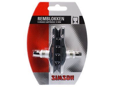 Simson v-brake cardridge Bremsbacken kpl.