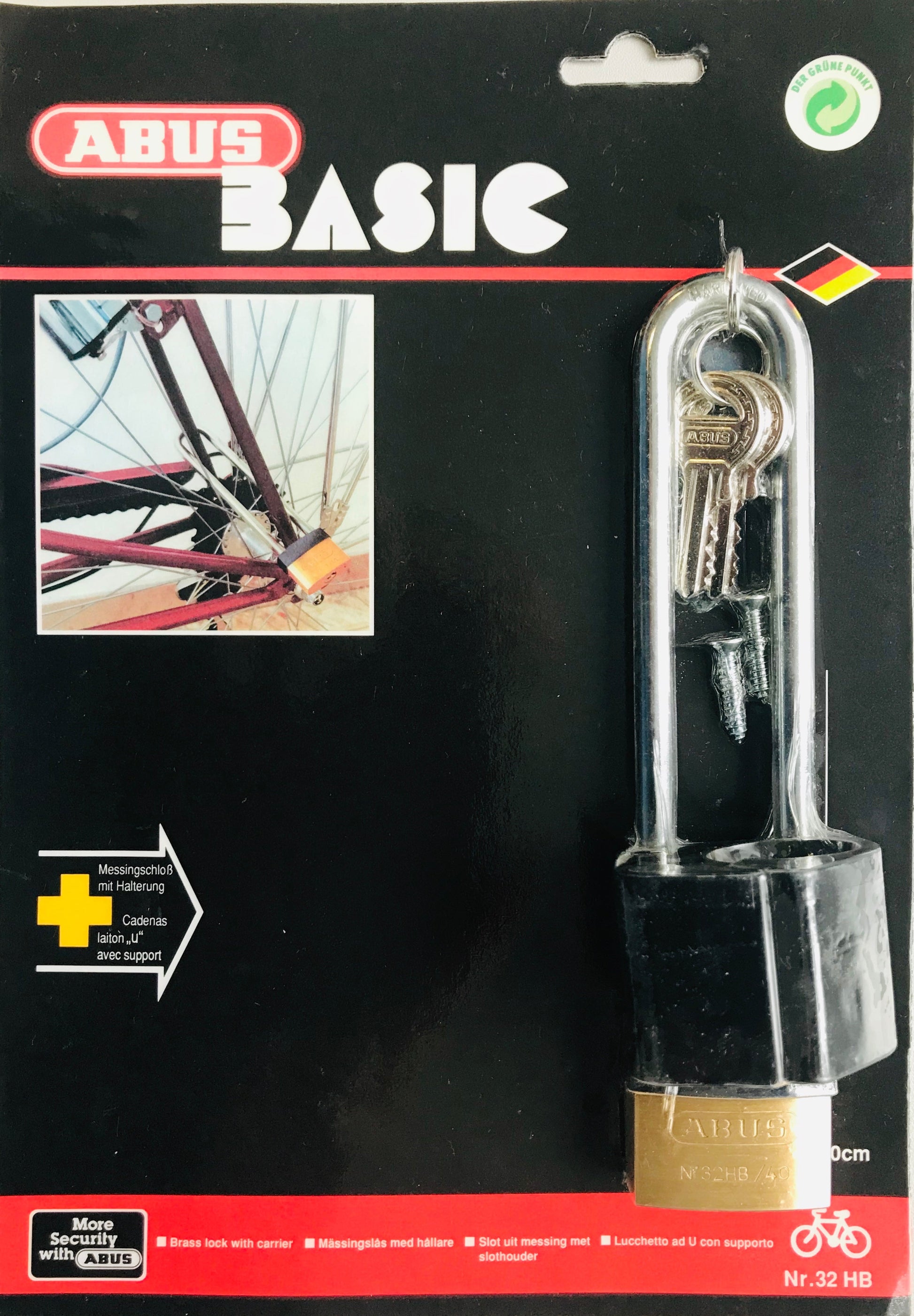 Abus 32 40 HB Fahrrad-Pin-Schloss