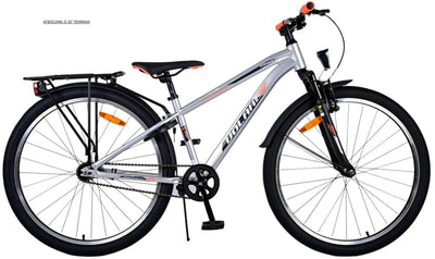 Volare Cross Children's Bicycle - Jungen - 26 Zoll - Silber - 3 Zahnräder