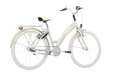 Bikefun Kinderfahrrad Lots of Love 24 Zoll mit Nexus 3-Gang-Bremsnabe – Desert Sage