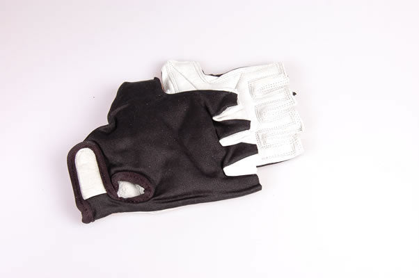 Hulzebos Cycle Parts B.V. Racing ATB-Handschuh schwarz weiß XL