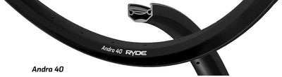 Ryde b.v. Felge 27,5'' - 584 andra40 disc komplett schwarz 36 gts.