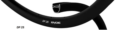 Ryde b.v. Felge 28' - 14 dp25 28'-622 schwarze Scheibe 32 Löcher