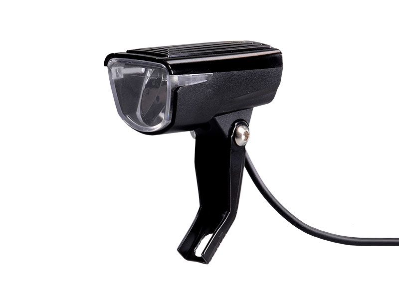 Scheinwerfer Luna E-Bike led 6 cm Vorderradgabel 25 lux schwarz