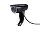 Scheinwerfer Luna E-Bike led 6 cm Vorderradgabel 25 lux schwarz
