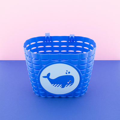 Qibbel Widk Children's Basket Explorer Spritzer Wal Blauw