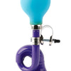 Buzaglo Pexkids lila Fußpfostenhorn, stahlblaue Kugel