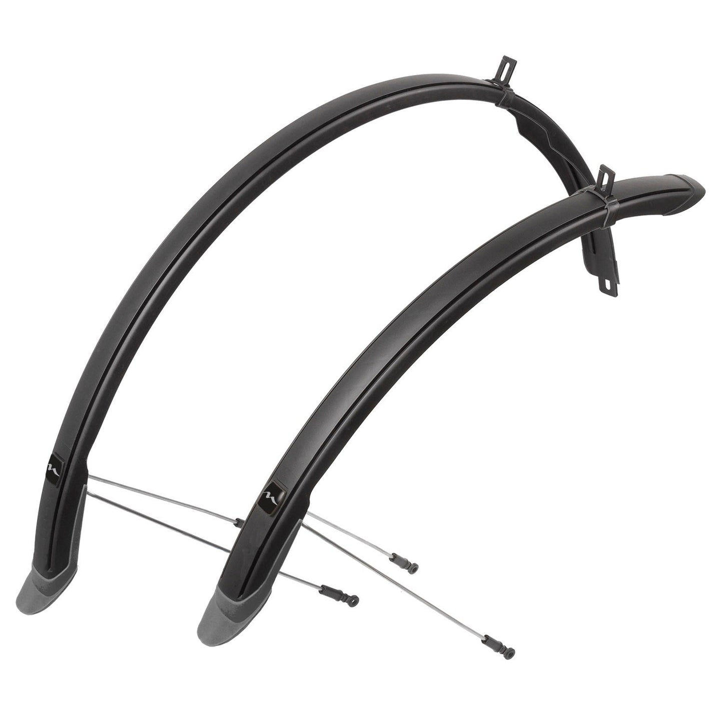 M-Wave Fender Set 28 45 mm mattschwarz