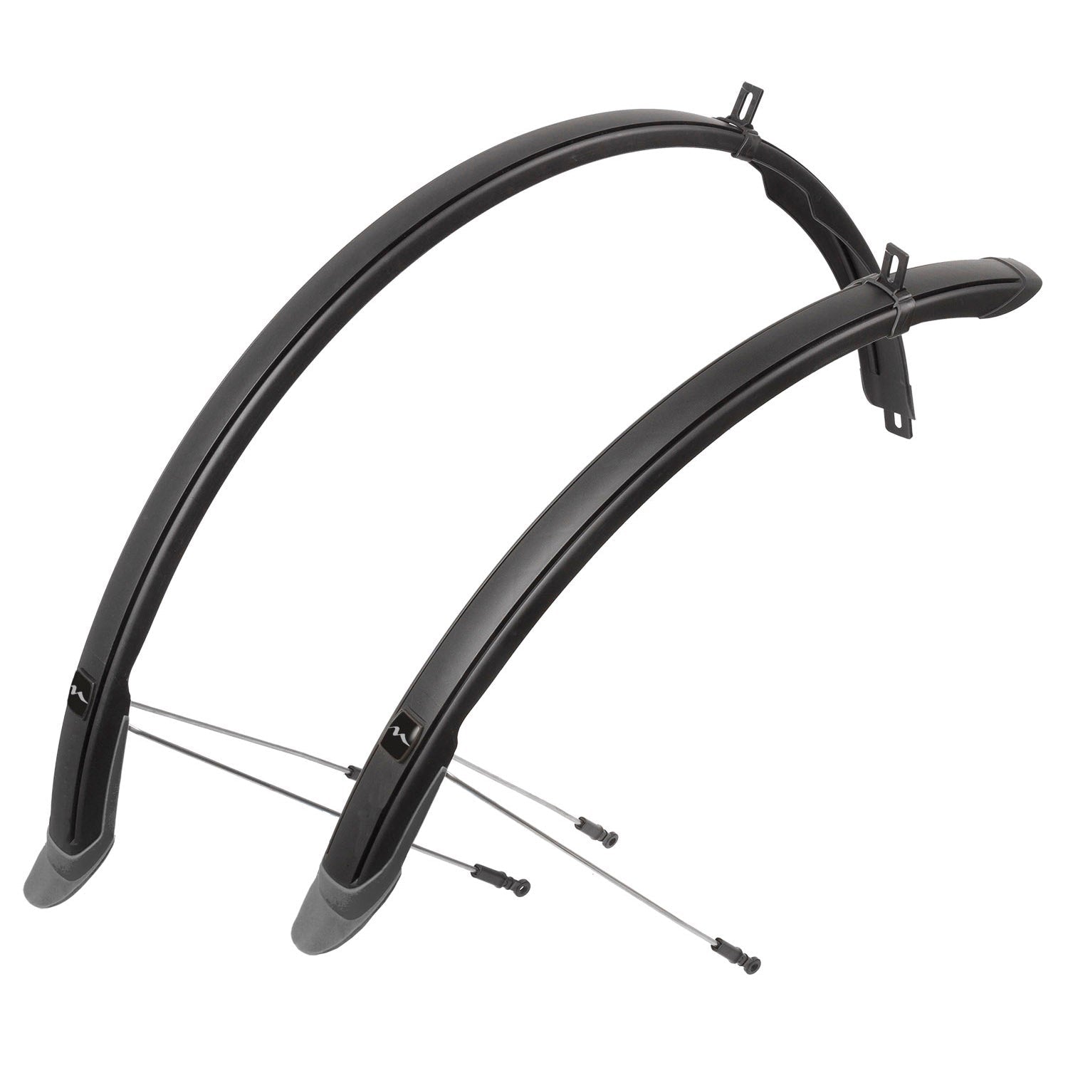 M-Wave Fender Set 28 45 mm mattschwarz