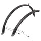 M-Wave Fender Set 28 45 mm mattschwarz