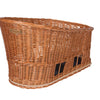 Basil Pasha - Hundefahrradkorb MIK - mittel - 45 cm - hinterer Korb - natur