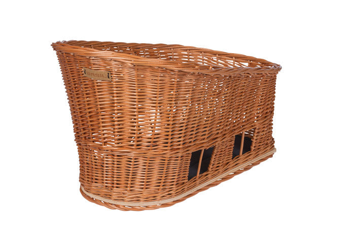 Basil Pasha - Hundefahrradkorb MIK - mittel - 45 cm - hinterer Korb - natur