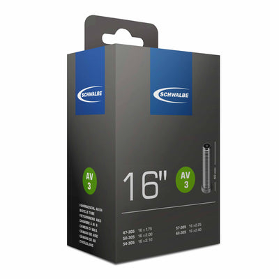 Schwalbe Inner Tube av3 16 Zoll 47 62-305 16x1.75-2.40 av 40 mm