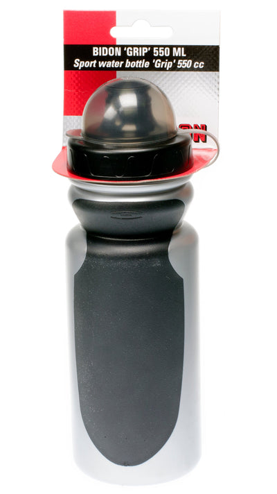 Simson Bidon Grip inkl.Staubkappe 550ml schwarz-grau auf Karton