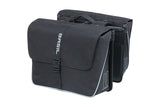 Basilikum Doppelfahrradbeutel, Wasser -Repellent, 35L, Schwarz. - afbeelding 2