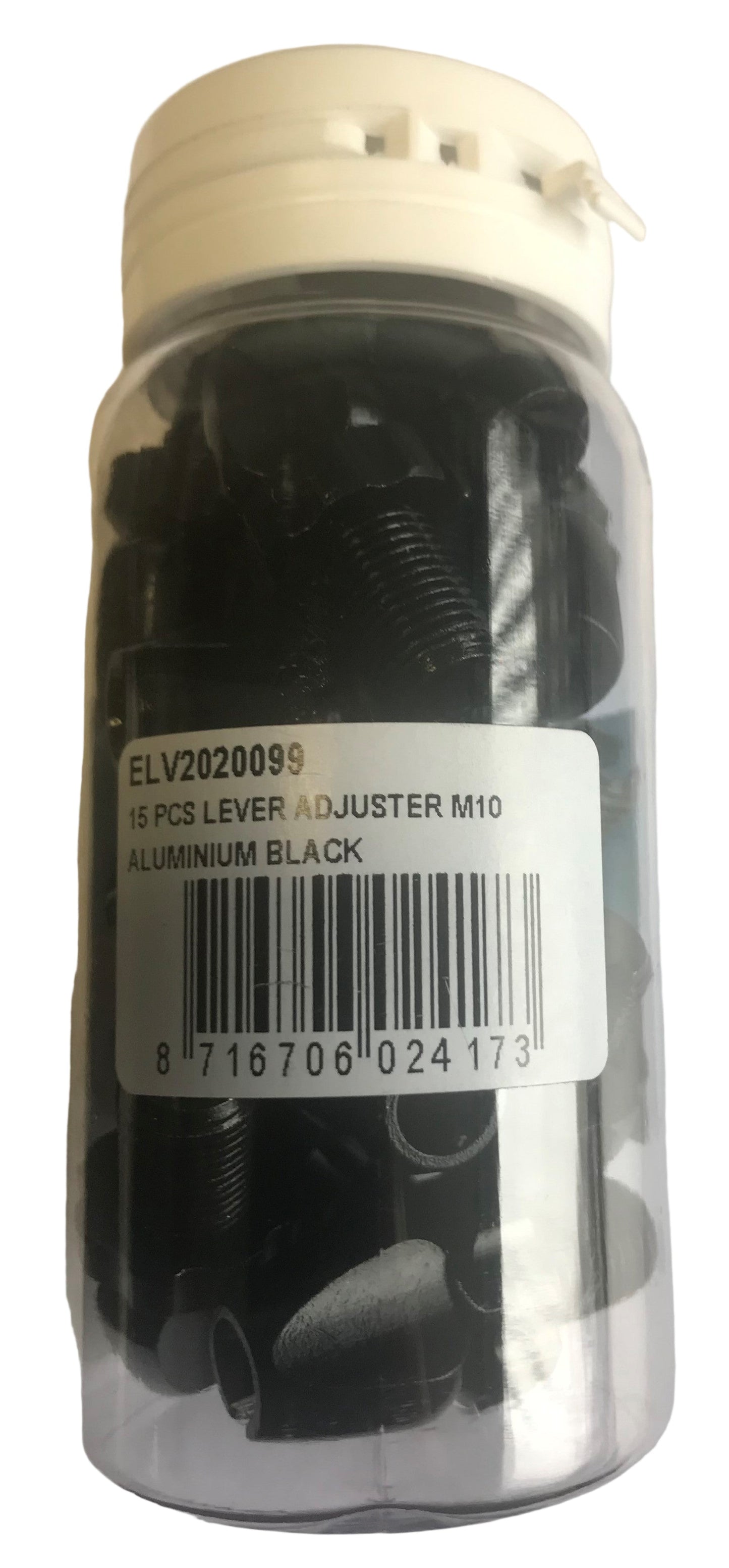 Bremshebelversteller M10 Aluminium - schwarz (15