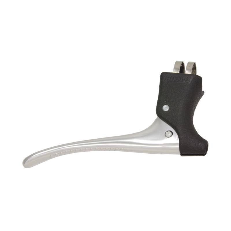 SACCON -Bremshebel pro Satz Aluminium -Plastik. Schwarz Silber