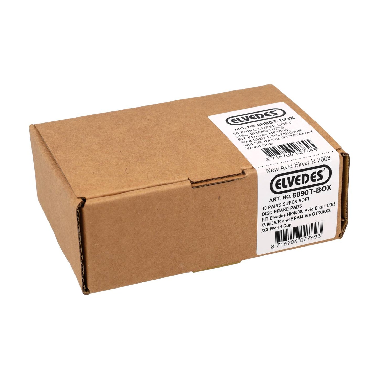 ELVEDES CD BREMS BLOCK SET 6890T (10.)