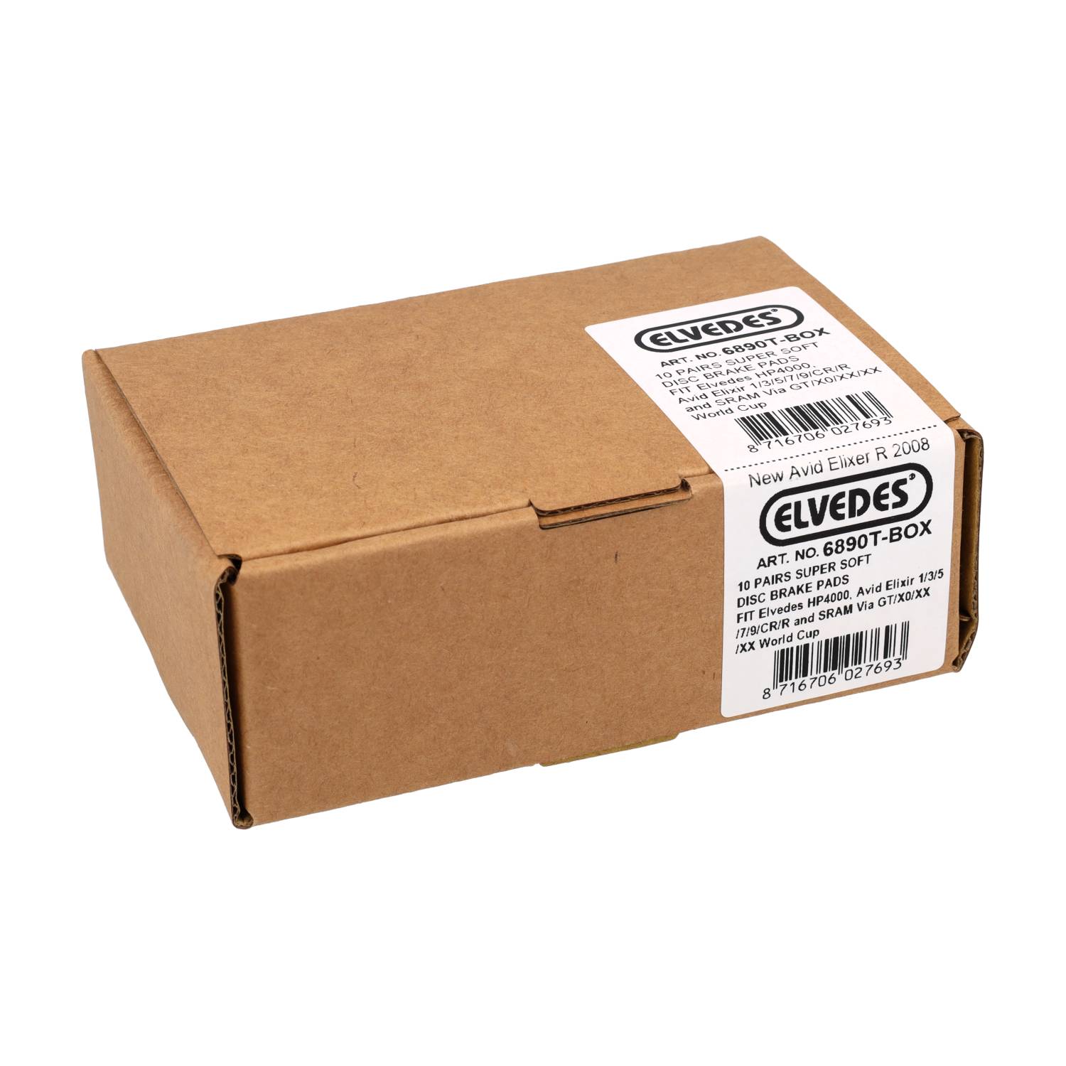 ELVEDES CD BREMS BLOCK SET 6890T (10.)