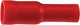 Bofix -Kabelschuhrunde, weiblich 4mm. pro 25