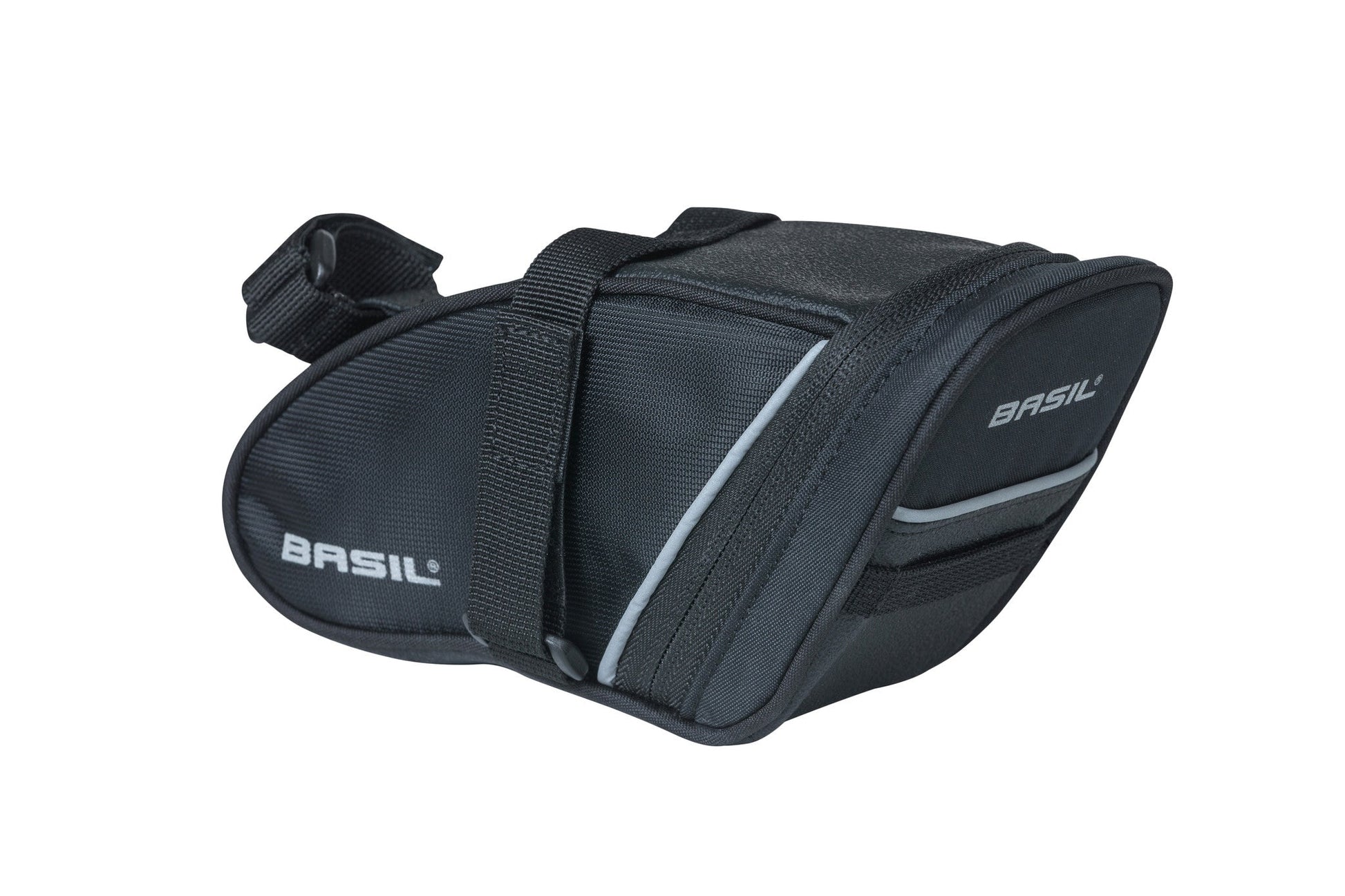 Satteltasche Basil Sport Design M, wasserabweisend, schwarz, 1L