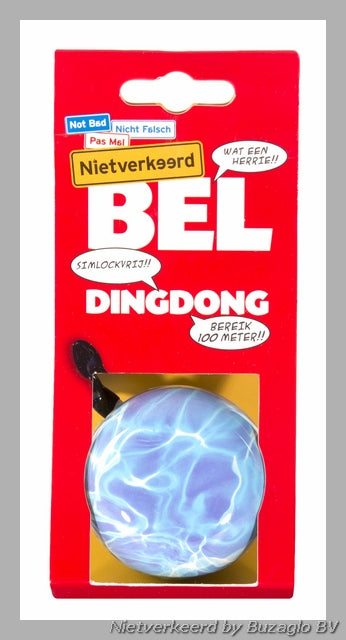 Buzaglo nicht falsch Ding-Dong-Klingel aus Stahl 60 mm. Wasser