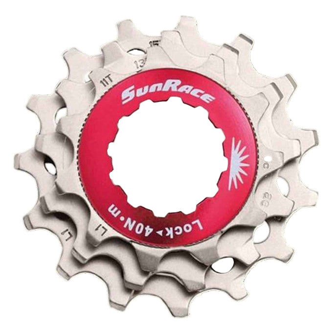 Shimano mit Kränzen 10 V 11 13 15t Silber