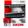 Simson Scheinwerfer Bundle Batterie 25 lux Lenkerbogen