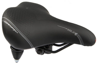 Sattel Selle Bassano Volare XXL Doppelfeder - schwarz