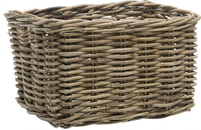 Brisbane Fahrradkorb 23 Liter 39 x 27 cm Rattan grau