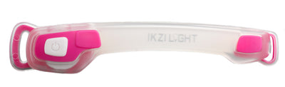 Buzaglo Ikzilight Armband gestreift 2 x LED rosa