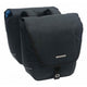 Avero Doppelfahrradbeutel - Wasser -Repellent Polyester - 25 l - Schwarz