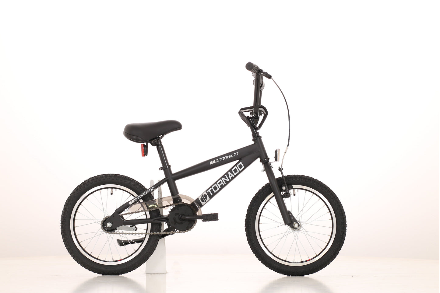 Hulzebos Cycle Parts B.V. BMX 16 Tornado mattschwarz