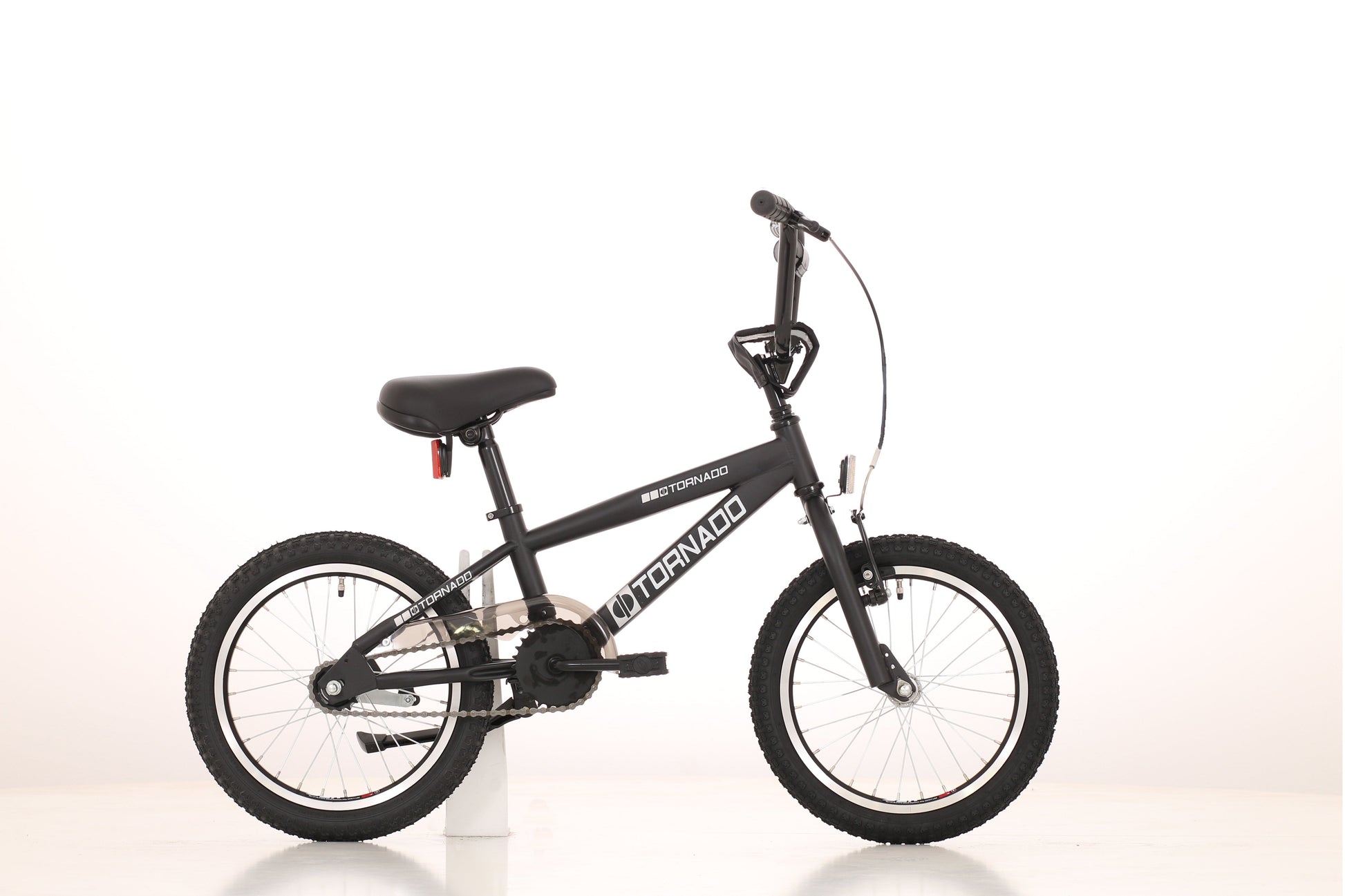 Hulzebos Cycle Parts B.V. BMX 16 Tornado mattschwarz