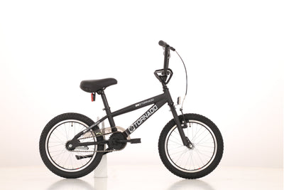 Hulzebos Cycle Parts B.V. BMX 16 Tornado mattschwarz