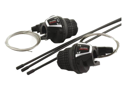 Shimano Revoshifterset -Turnier 3x6 Geschwindigkeit 1800 2050mm schwarz