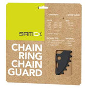 Messinggelagertes Samox E-Bike Kettenblatt NW 40T BCD 104 mm. 1 2x3 32 und 11 128 Stahl schwarz - afbeelding 2